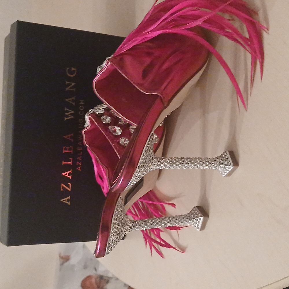 Pink Embellished Heels - Picture 8 of 9